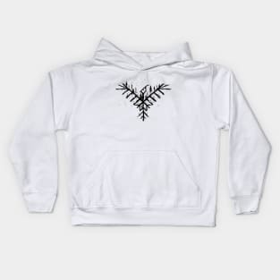 old Norse raven Kids Hoodie